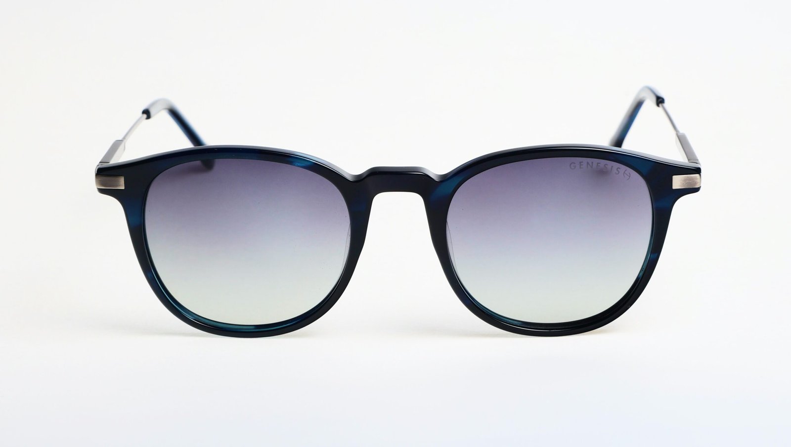 Genesis Washington 2026 – Polarized Round Sunglasses | Havana Acetate Frame with Metal Temples, UV400 Protection - Image 2