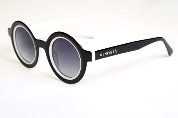 GENESIS AUCKLAND SUNGLASSES 2026 BLACK AND WHITE  LIFESTYLE LINE