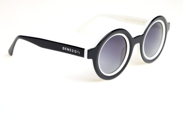 GENESIS AUCKLAND SUNGLASSES 2026 BLACK AND WHITE  LIFESTYLE LINE - Image 4