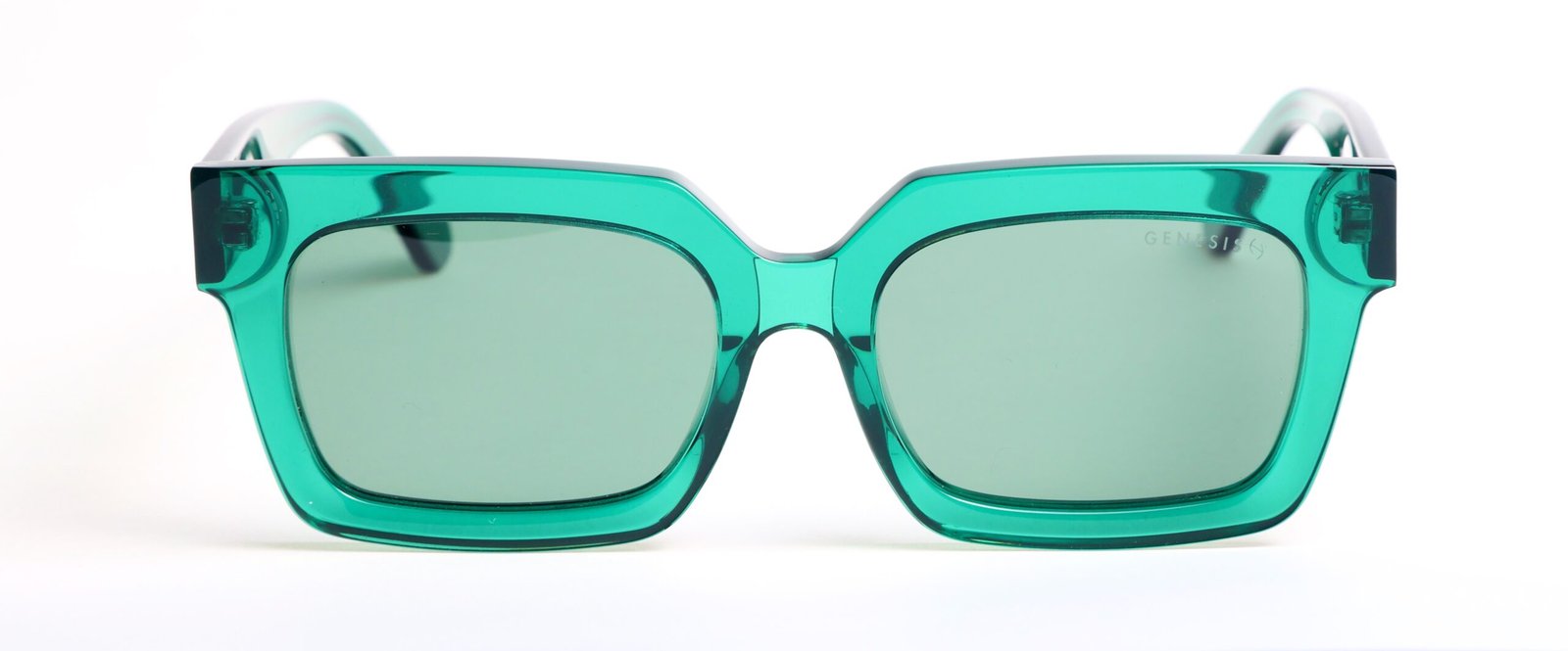 Genesis London 2026 – Polarized Emerald Sunglasses | Italian Acetate Frame, UV400 Protection - Image 2