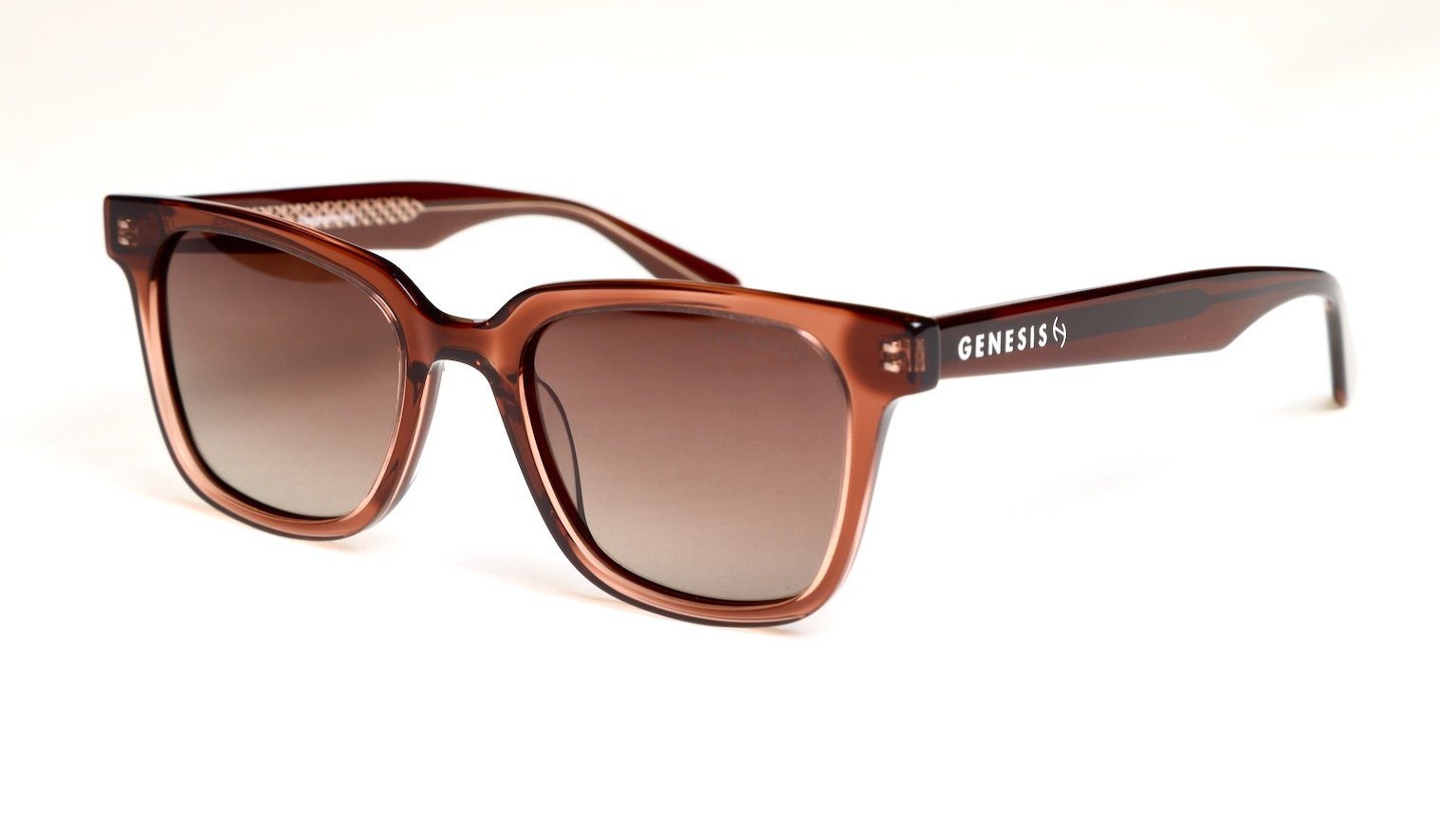 Genesis Miami 2026 – Polarized Square Sunglasses | Tartar Frame, UV400 Protection