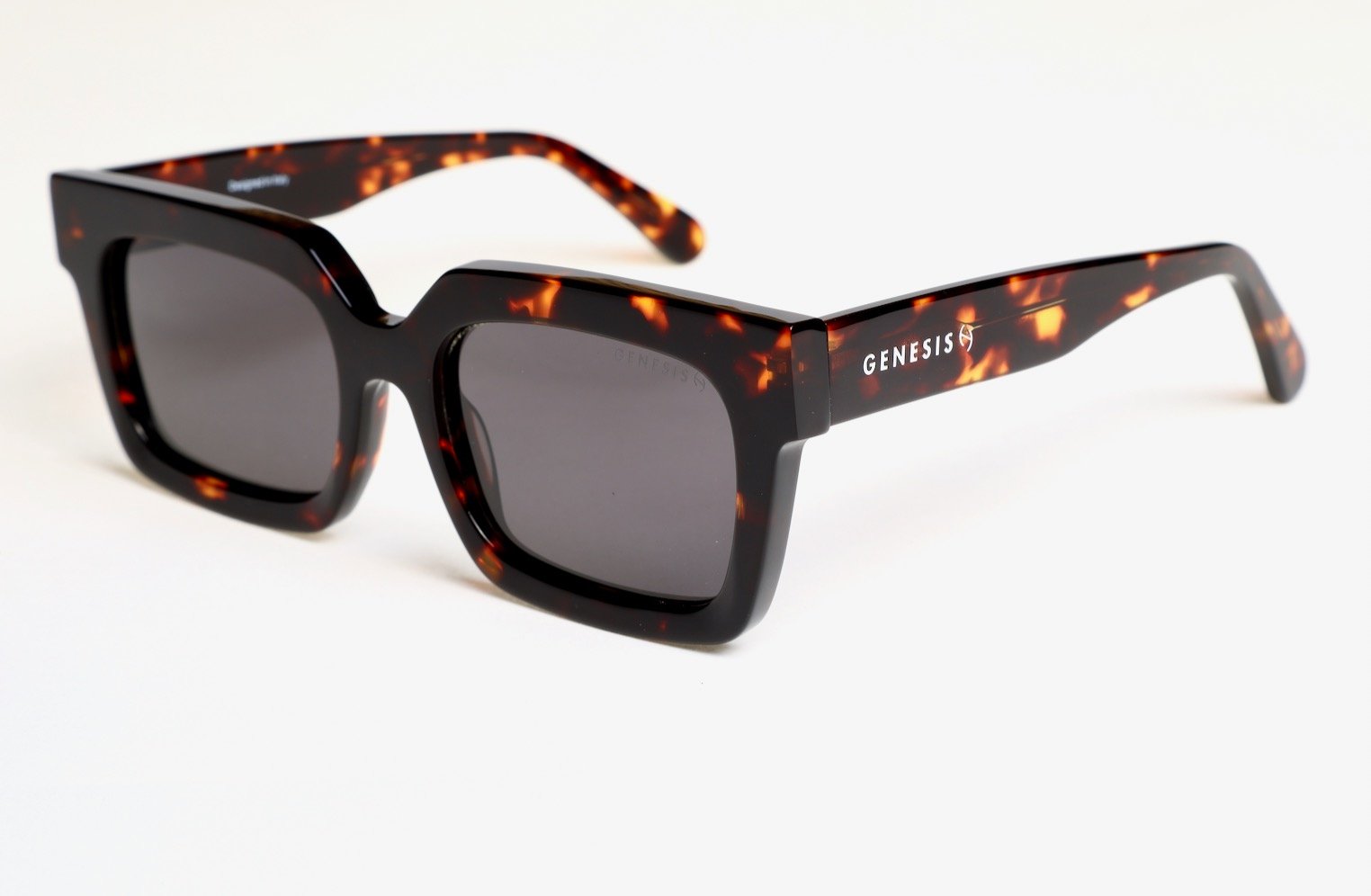 Genesis London 2026 – Polarized Havana Sunglasses | Italian Acetate Frame, UV400 Protection