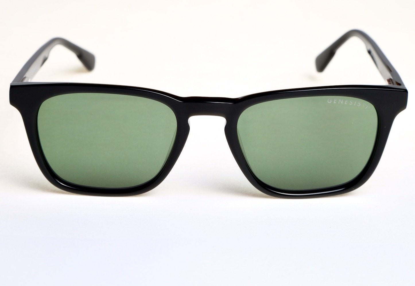 Genesis Miami 2026 – Polarized Square Sunglasses | Classic Black Acetate Frame, UV400 Protection (Copy) - Image 4