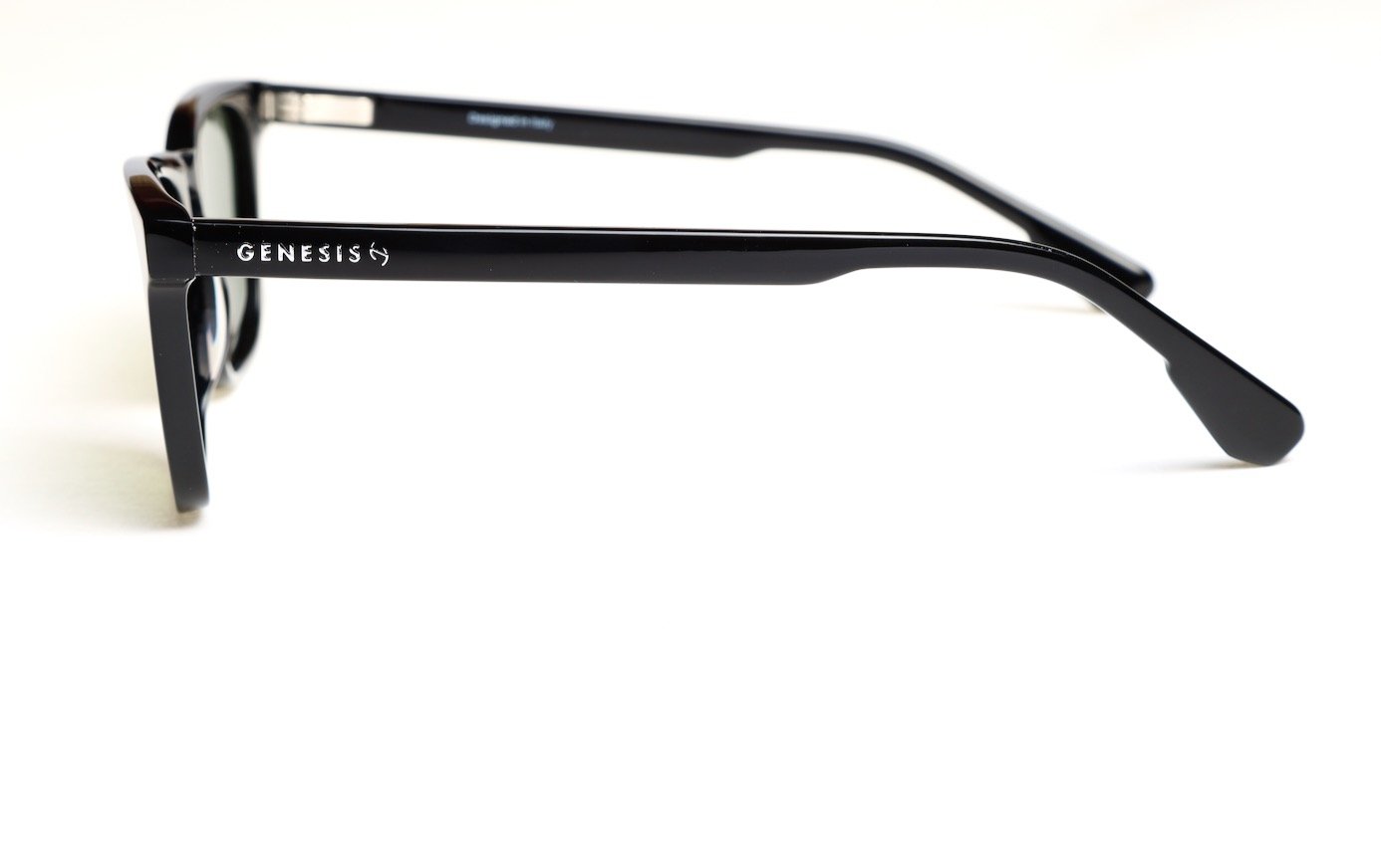 Genesis Miami 2026 – Polarized Square Sunglasses | Classic Black Acetate Frame, UV400 Protection (Copy) - Image 2