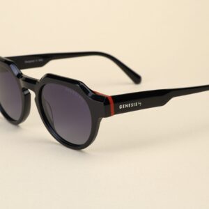 GR10 Unisex Sunglasses - Dark Night/Red Detail