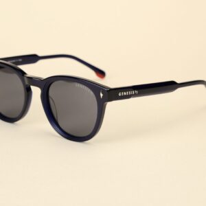 GR5 Unisex Sunglasses - Midnight Navy/Red Detail